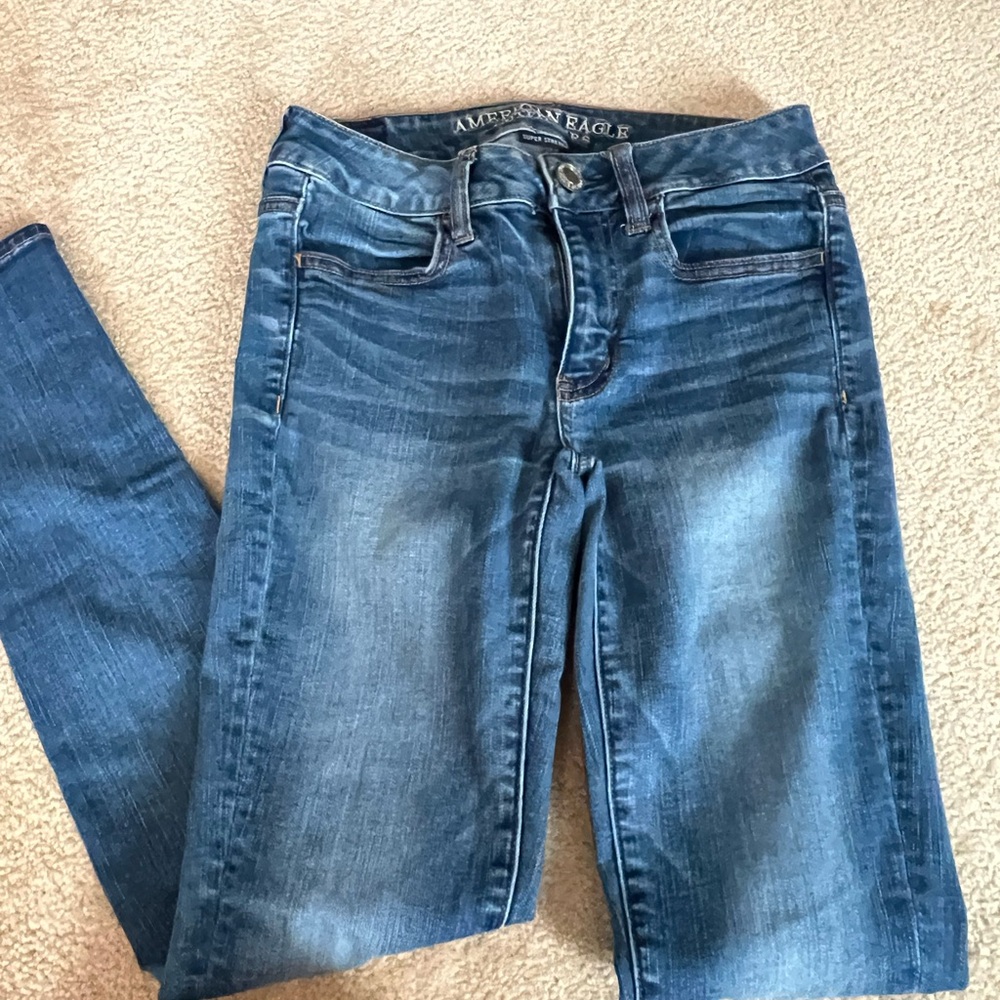 American Eagle Outfitters Women's Blue Jeans